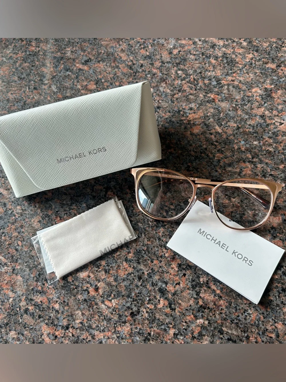 Michael Kors MK3022 - Rose Gold Eyeglass Frames - New Orleans
